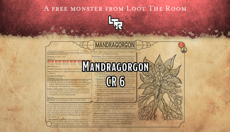 Monster-Mandragorgon