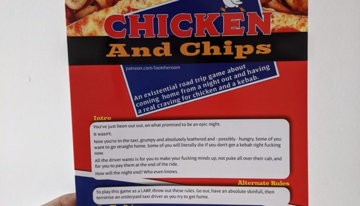 Chicken And Chips [Print + PDF]