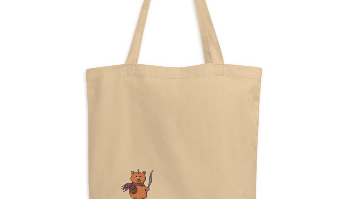Bear Knight Tote Bag